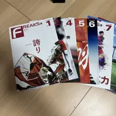 FREAKS サッカー雑誌 1.2.4〜12号セット
