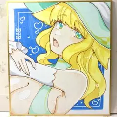 28【原画】手描きイラスト 猫耳 魔女っ子 女の子 アナログイラスト 一点物