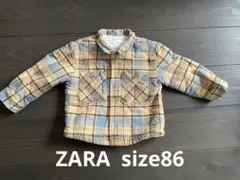 【ZARA】　裏ボア　ベビーアウター　size86cm