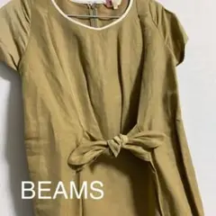 beams ビームス ワンピース パイピング ベージュのサムネイル