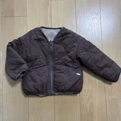 アプレレクール　リバーシブルボアブルゾン　100