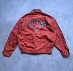 HOT100 OSAKAN 刺繍ジャケット 赤
