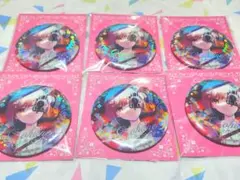 プロセカ　はぴこれ　小豆沢こはね　箔押し缶バッジB