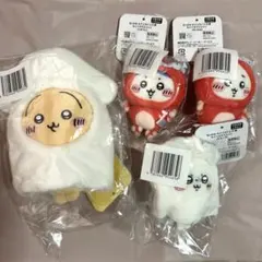 【正規品】ちいかわ　たこイカくじD賞　マスコット　2点