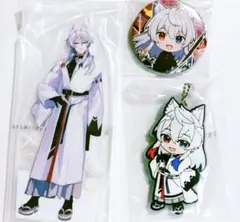 からぴち どぬく 一番くじ セブン アクスタ チャーム 缶バッジ 3点セット