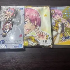 五等分の花嫁 一番くじ マフラータオル 一花　二乃　三玖