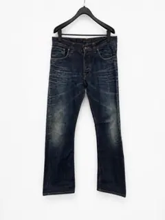 【美品】 Nudie Jeans フレア、ブーツカットデニムItaly製のサムネイル