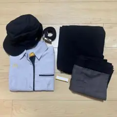 マクドナルド制服2色5点セット2004年〜2007年物 Mサイズ、ネームプレト付 マクドナルド制服2色5点セット2004年〜2007年物 Mサイズ