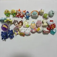 バスボール まとめ売り アンパンマン プリキュア サンリオ ごちゃ混ぜ