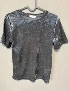 しまむら TPUシアーベロアTシャツ
