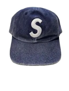 24FW Supreme Sロゴ デニム キャップ