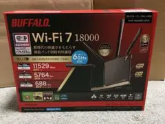 【新品未開封】BUFFALO　Wi-Fiルーター　WXR18000BE10P/D