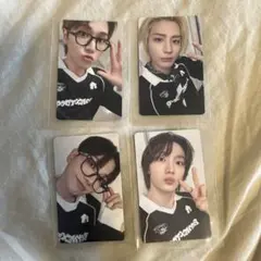 ユニバ特典 4枚 未開封 ボネクド NO GENRE トレカ