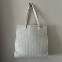 【LouLoumei】ハートチャーム付きトートバッグ NICE CLAUPのサムネイル