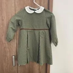 値引き　美品B:MING by BEAMS チェック柄ワンピース 110