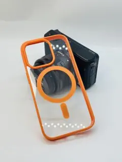 iPhone 11 Pro Max ￼用ケース マグネット対応 オレンジ