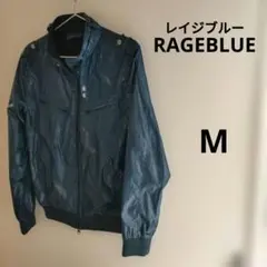 RAGEBLUE レイジブルー　ナイロンジャケット　ライダース　アウター　М