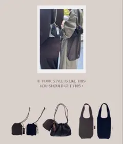 Plage ノベルティ　エコバッグ　トート　ブラック　カラビナ付き