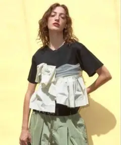 メゾンスペシャル　レイヤード風Tシャツのサムネイル