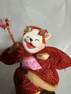 着物クマ ぬいぐるみ テディベア クマ 手縫い リサイクル着物 - メルカリ