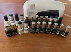 ジェルネイル　ライト　カラーポリッシュセット