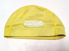 セントラルスポーツ 水泳 帽子 キッズ 黄色 Mサイズ