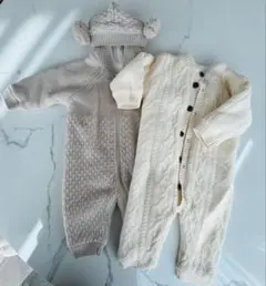 外出用モコモコロンパース