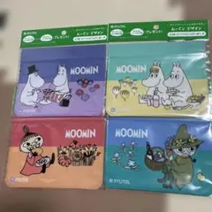 ⑤ ロッテ　ムーミンデザイン全4種オリジナルジッパーポーチ