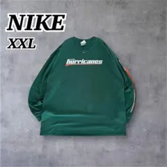 NIKE MIAMI HURRICANES 長袖カットソー XXL
