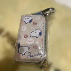 スヌーピー キーケース ベージュ