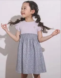 SLAP SLIP 半袖 花柄ワンピース 80㎝
