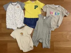 ベビー　ロンパース　半袖　まとめ売り