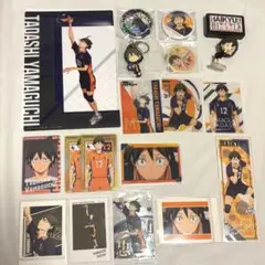 ハイキュー!! 山口忠 クリアカード ぱしゃこれ ラバーチャーム まとめ売り