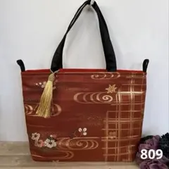 帯リメイク809 帯トートバッグ