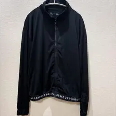 アンダーアーマー ヒートギア フルジップ ジャケット 裾ロゴ レディース LG