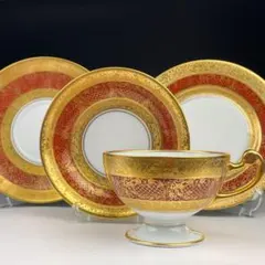 古ミント 1860年頃 コーヒーカップトリオ - メルカリ