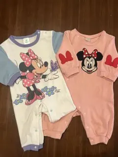 ミニー・マウス ロンパース 70cm ２点セット！！