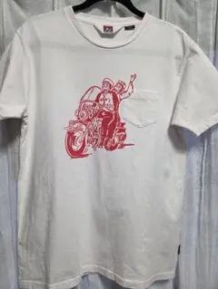 BEN DAVIS バイカーイラスト Tシャツ L