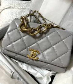 CHANEL ミニマトラッセ チェーンショルダー 2way バッグ