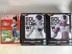 ドラゴンボール　フィギュア　ベジータ　フリーザ　クウラ　新品　3個　超造集　出陣