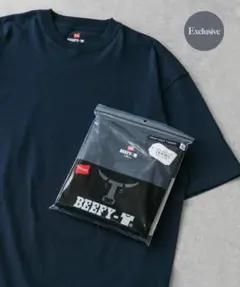 Hanes×DOORS 別注 BEEFY-T 半袖Tシャツ XXL 黒