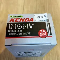 未使用 KENDA 自転車用 チューブ 12インチ 米式バルブのサムネイル