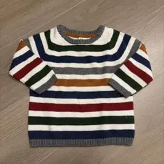 美品 baby H&M ストライプ ニットセーター 68㎝
