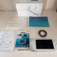 PSP-3000 パールホワイト 本体 外箱説明書付き