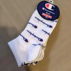 Champion ソックス 3ペア 23-25cm ホワイトのサムネイル
