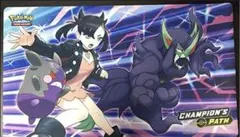 プレイマット　ポケモンカード　マリィ　モルペコ　オーロンゲ