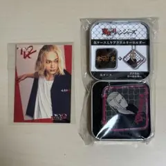 映画　東リベ2　特典　カード　マイキー　吉沢亮　缶ケース　キーホルダー　ドラケン