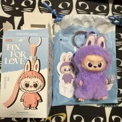 ラブブ　LABUBU PIN FOR LOVE ぬいぐるみペンダント 【T】