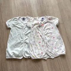 プチバドー　半袖ロンパース 12m/74cm