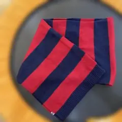 Gap 赤と紺のマフラー